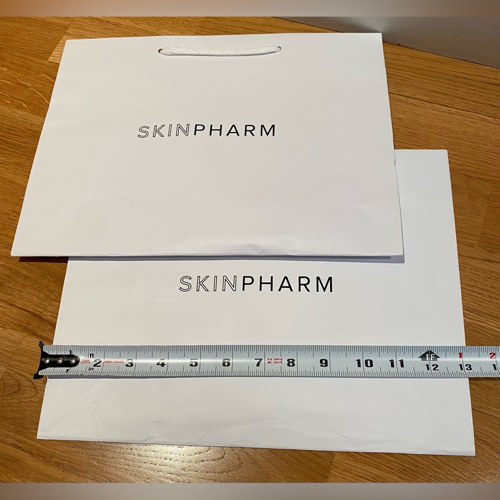 Skinpharm set of 2 shopping bags 🛍️